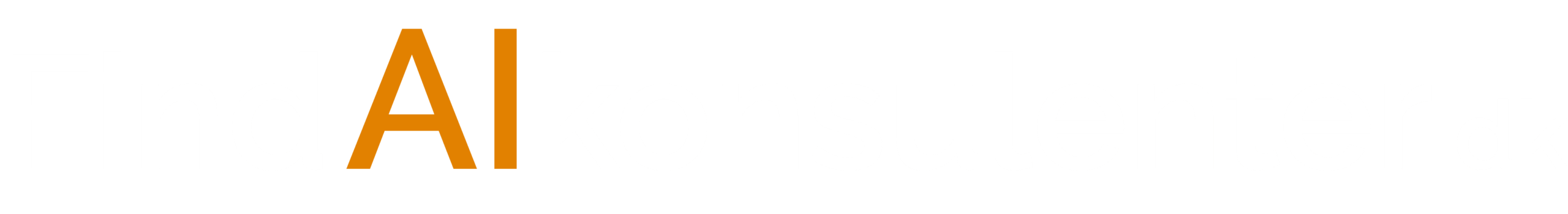 FindAIkonsulenter.dk logo i hvid, der repræsenterer en service til at finde AI-konsulenter.